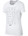Kinder  T-Shirt Nike Dry Training White