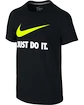 Kinder T-Shirt Nike Just Do It Swoosh Training Black