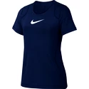 Kinder-T-Shirt Nike Pro Top SS blau