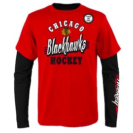 Kinder T-Shirt Outerstuff  TWO MAN ADVANTAGE 3 IN 1 COMBO CHICAGO BLACKHAWKS