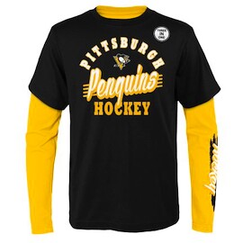 Kinder T-Shirt Outerstuff  TWO MAN ADVANTAGE 3 IN 1 COMBO PITTSBURGH PENGUINS