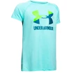 Kinder T-Shirt Under Armour Solid Big Logo SS Blue