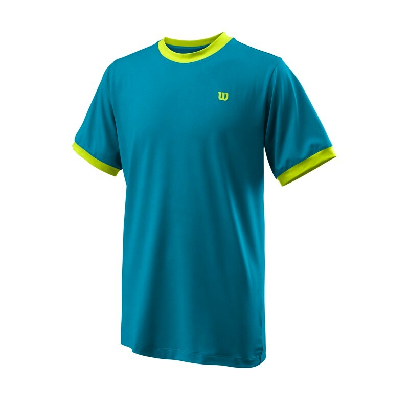 Kinder-T-Shirt Wilson Competition B Crew Reef/Lime