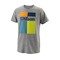 Kinder T-Shirt Wilson Competition B Grid Tech Tee Grey
