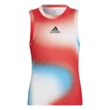 Kinder Tank Top adidas  Match Tank White/Red