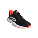 Kinder Tennisschuhe adidas  CourtJam xJ Black/White/Red