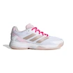 Kinder Tennisschuhe adidas  Ubersonic Kids Off White/Silver Metallic