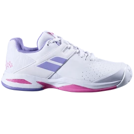 Kinder Tennisschuhe Babolat Propulse All Court Junior Girl White/Lavender