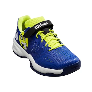 Kinder Tennisschuhe Wilson Kaos Emo K Blue/Safety Yellow  EUR 28