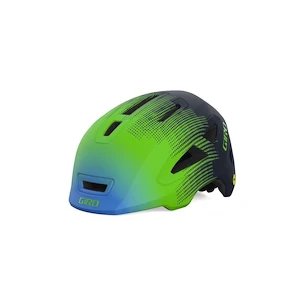 Kinderhelm Giro Scamp  II MIPS Mat Blue/Green Towers