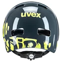 Kinderhelm Uvex Kid 3 Dirtbike Grey-Lime (S4148191100)