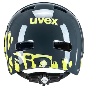 Kinderhelm Uvex Kid 3 Dirtbike Grey-Lime (S4148191100)
