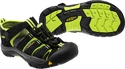 Kindersandalen Keen  Newport H2 K Black/Lime Green