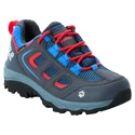 Kinderschuhe Jack Wolfskin  Vojo Texapore Low Blue / Red