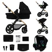 Kinderwagen Kinderkraft Moov 2 XL Pure Black