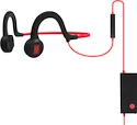 Kopfhörer AfterShokz Sportz Titanium Mikrofon Rot