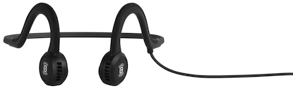 Kopfhörer AfterShokz Sportz Titanium Mikrofon Schwarz