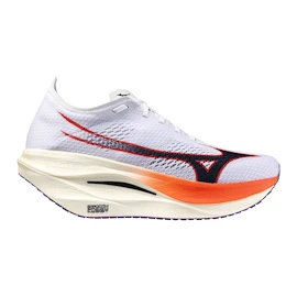 Laufschuhe Mizuno Wave Rebellion Pro 3 White/Baritone Blue/Fiery Cora