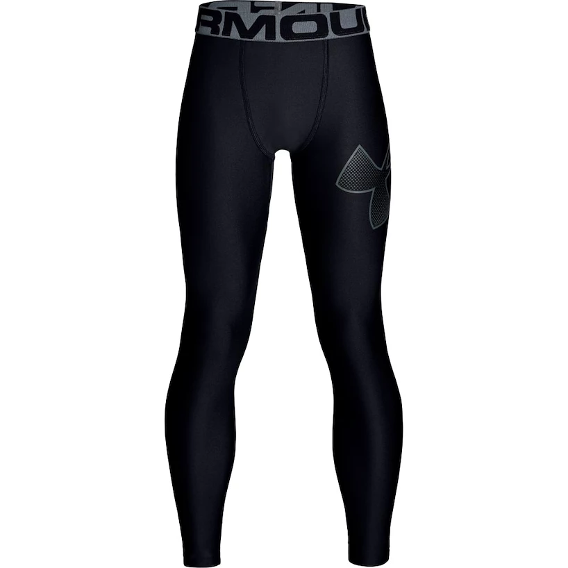 Leggings fur Jungen Under Armour HeatGear Leggings Black XS Sportega