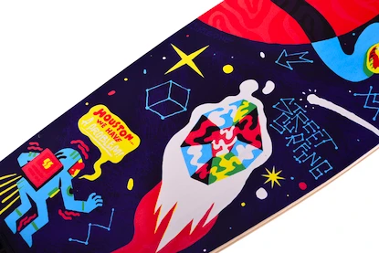 Longboard Street Surfing Kicktail 36" Space