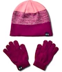 Mädchen Beanie + Handschuhe Under Armour