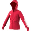 Mädchen Hoodie adidas Essentials Linear Full Zip Pink