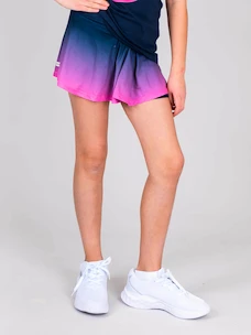 Mädchen Rock BIDI BADU  Colortwist Printed Wavy Junior Skort Pink/Dark Blue