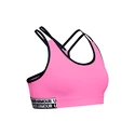 Mädchen Sport BH Under Armour HeatGear Bra Pink