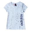 Mädchen T-Shirt adidas Essentials Linear Printed Tee Blue