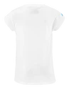 Mädchen T-Shirt Babolat  Exercise Cotton Tee Girl White