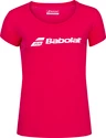 Mädchen T-Shirt Babolat  Exercise Tee Red