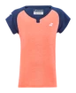 Mädchen T-Shirt Babolat  Play Cap Sleeve Top Fluo Strike