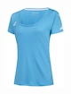 Mädchen T-Shirt Babolat  Play Cap Sleeve Top Girl Cyan Blue