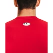 Männer Under Armour HG Armour Comp LS-RED T-Shirt