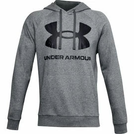 Männer Under Armour Rival Fleece großes Logo HD-GRY Sweatshirt