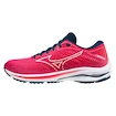 Mizuno Wave Rider 25 / Phlox Pink / Weiß / Gibraltor Sea Laufschuhe für Damen