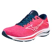 Mizuno Wave Rider 25 / Phlox Pink / Weiß / Gibraltor Sea Laufschuhe für Damen