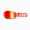 Motocross-Brille 100%  Armega rot