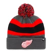 Mütze 47 Brand Breakaway Cuff Knit NHL Detroit Red Wings Grey