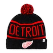 Mütze 47 Brand Calgary Cuff Knit NHL Detroit Red Wings Black
