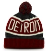 Mütze 47 Brand Calgary Cuff Knit NHL Detroit Red Wings Charcoal