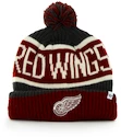 Mütze 47 Brand Calgary Cuff Knit NHL Detroit Red Wings Charcoal