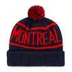 Mütze 47 Brand Calgary Cuff Knit NHL Montreal Canadiens Dark Blue