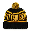 Mütze 47 Brand Calgary Cuff Knit NHL Pittsburgh Penguins Black
