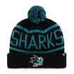 Mütze 47 Brand Calgary Cuff Knit NHL San Jose Sharks Black