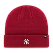 Mütze 47 Brand Centerfield Cuff Knit MLB New York Yankees Cardinal Red