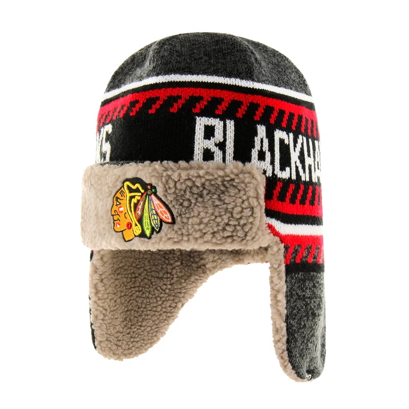 Mutze 47 Brand Ice Cap Knit NHL Chicago Blackhawks Sportega