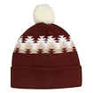 Mütze CCM Outdoor All Outside Pom Knit Madder Brown