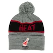 Mütze Mitchell & Ness Team Tone Knit NBA Miami Heat Grey/Black