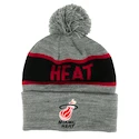 Mütze Mitchell & Ness Team Tone Knit NBA Miami Heat Grey/Black